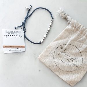 Unique Morse Code Kind bracelet - Be Kind Adjustable Bracelet
